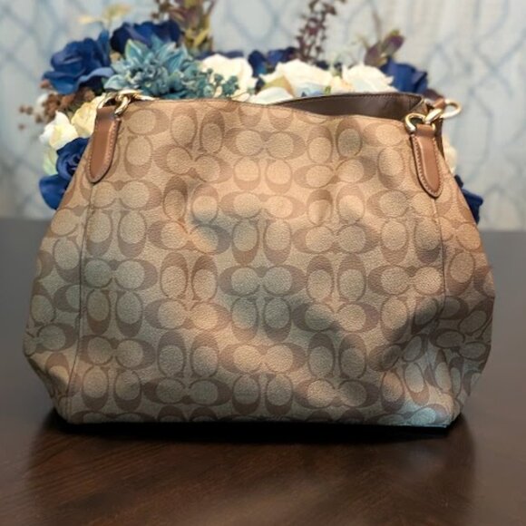 ⬇️PD⬇️O2 COACH Hallie Shoulder Signature Canvas (NWOT) - Picture 7 of 15